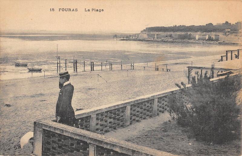 Carte postale ancienne Fouras - La Plage à Fouras