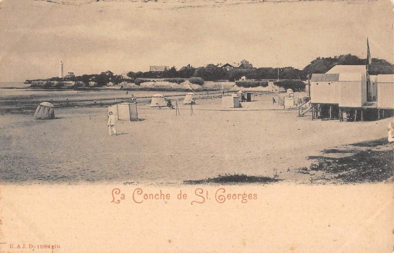 Carte postale ancienne La Conche De Saint Georges