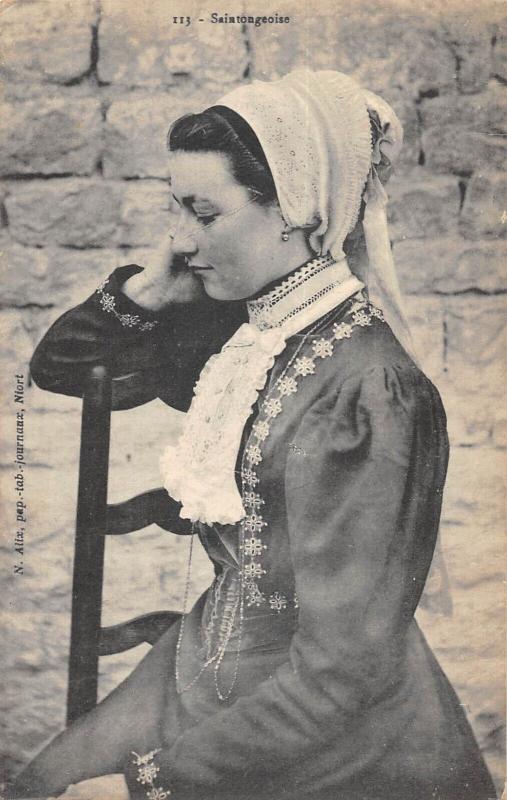 Carte postale ancienne Saintongeoise