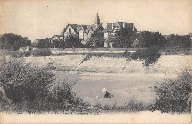 Carte postale ancienne Royan - Les Villas Du Pigeonnier à Royan