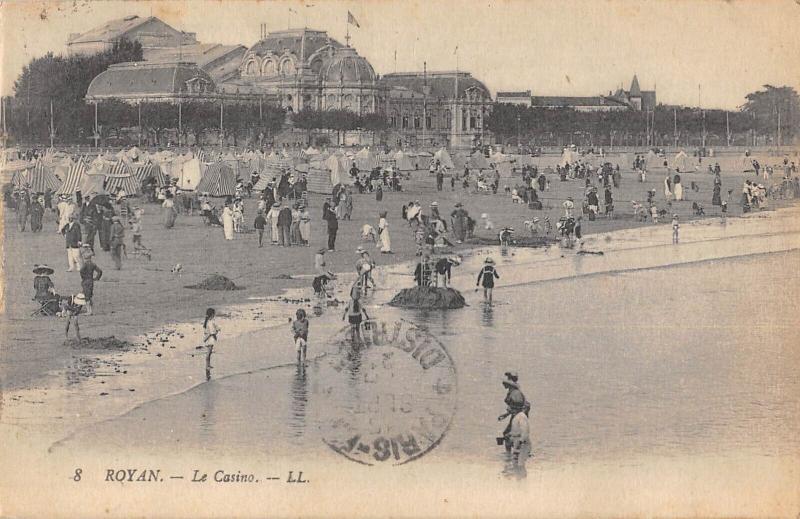 Carte postale ancienne Royan - Le Casino à Royan