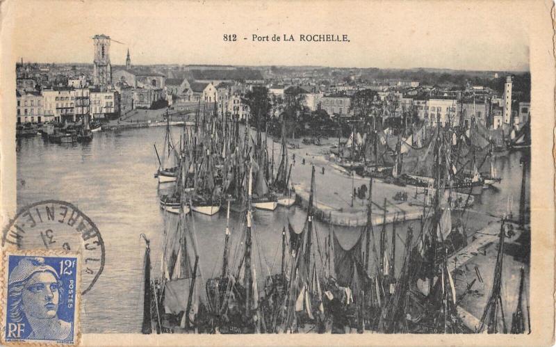 Carte postale ancienne Port De La Rochelle à La Rochelle
