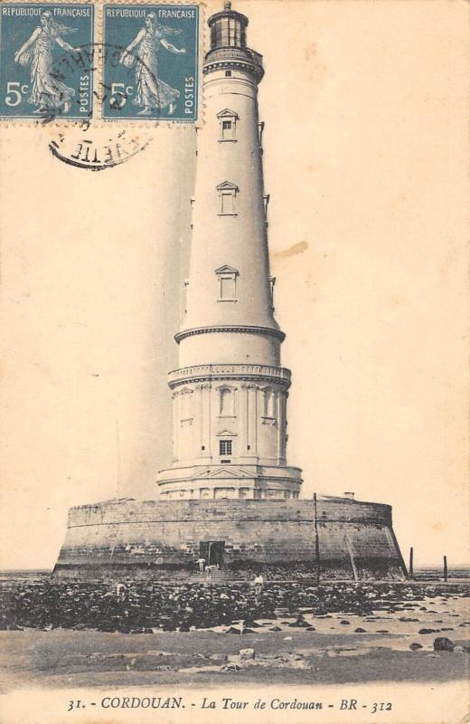 Carte postale ancienne Cordouan - La Tour De Cordouan
