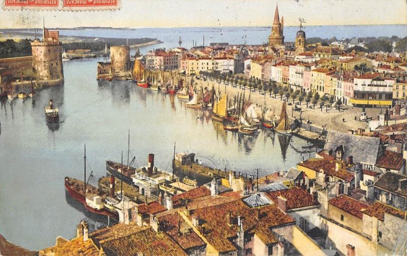 Carte postale ancienne Port Et Rade De La Rochelle à La Rochelle