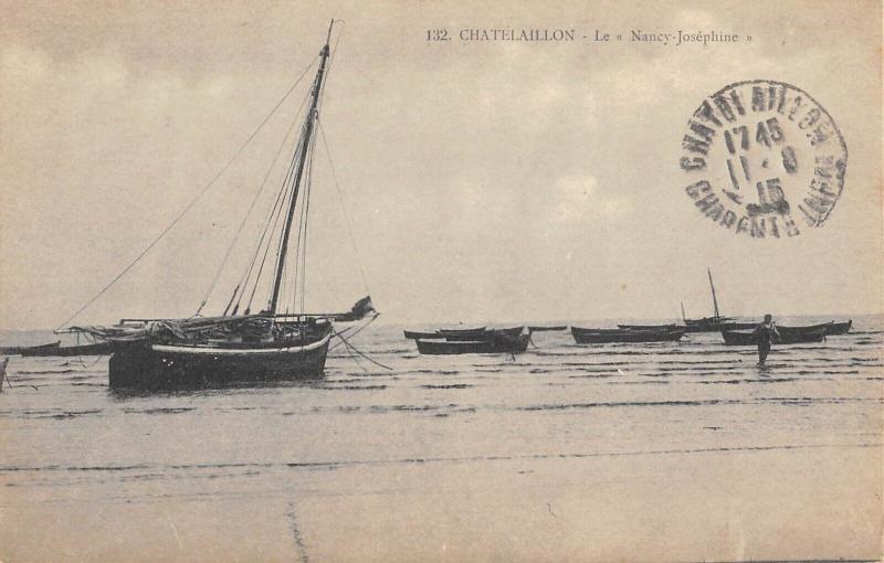 Carte postale ancienne Chatelaillon - Le Nancy Josephine