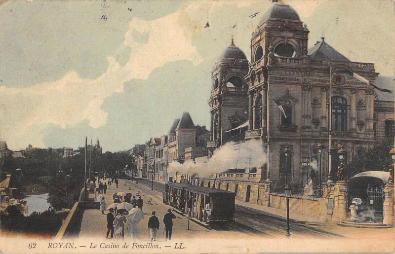 Carte postale ancienne Royan - Le Casino De Foncillon à Royan
