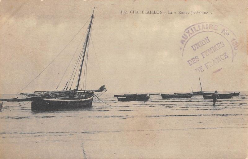 Carte postale ancienne Chatelaillon - Le Nancy Josephine