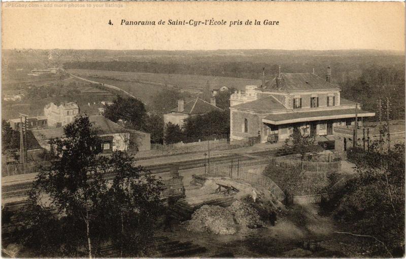 Carte postale ancienne St Cyr l'Ecole panorama
