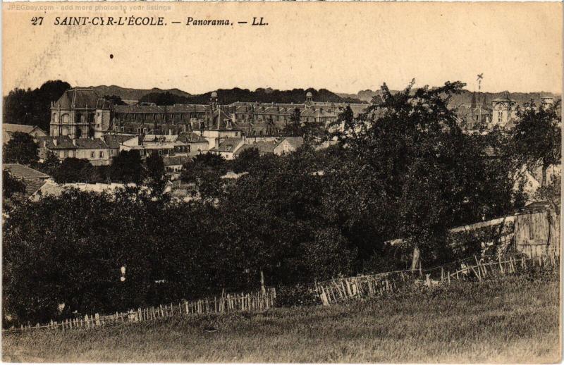 Carte postale ancienne St Cyr l'Ecole panorama