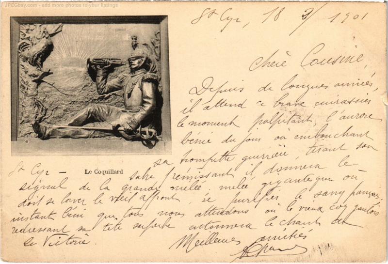 Carte postale ancienne St Cyr l'Ecole le Coquillard