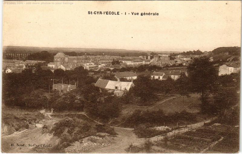 Carte postale ancienne St Cyr l'Ecole vue generale