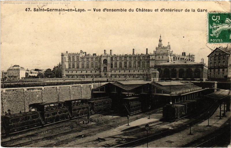 Carte postale ancienne St Germain vue d'ensemble
