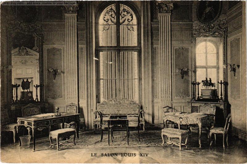 Carte postale ancienne St Germain Salon Louis Xiv