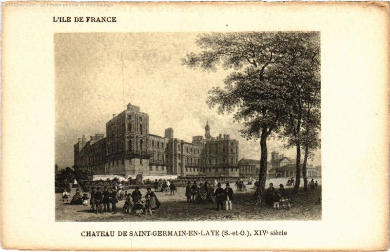 Carte postale ancienne St Germain le Chateau