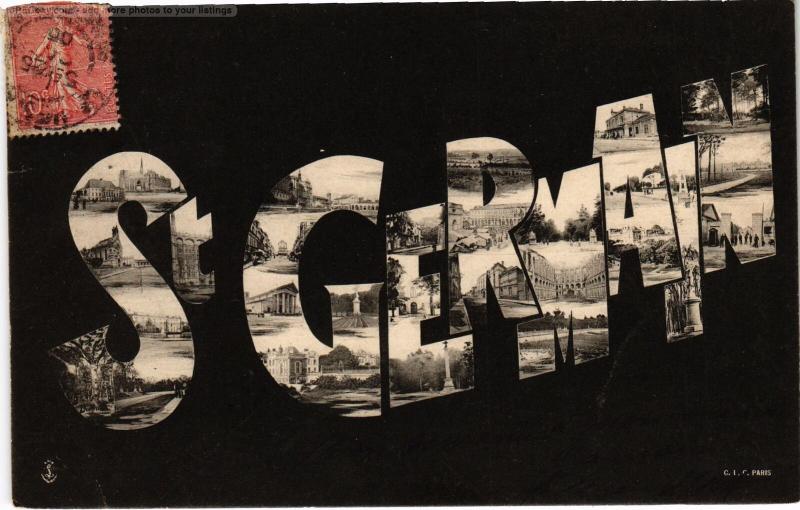 Carte postale ancienne St Germain souvenir