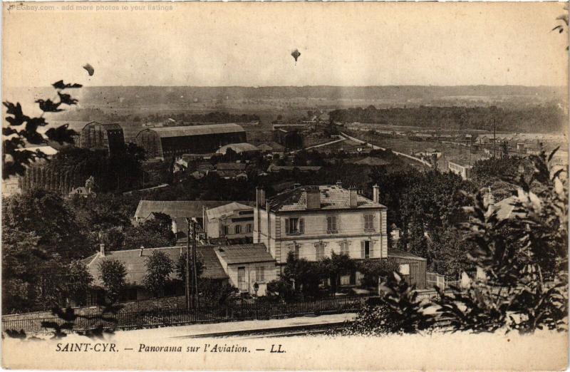 Carte postale ancienne St Cyr l'Ecole panorama