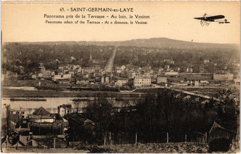 Carte postale ancienne St Germain panorama