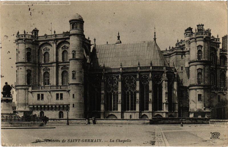 Carte postale ancienne St Germain la Chapelle