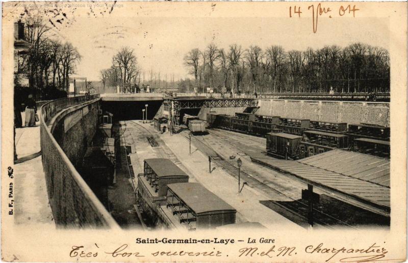 Carte postale ancienne St Germain la Gare