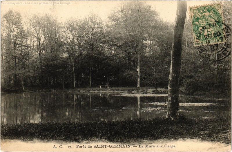 Carte postale ancienne St Germain Mare aux Canes