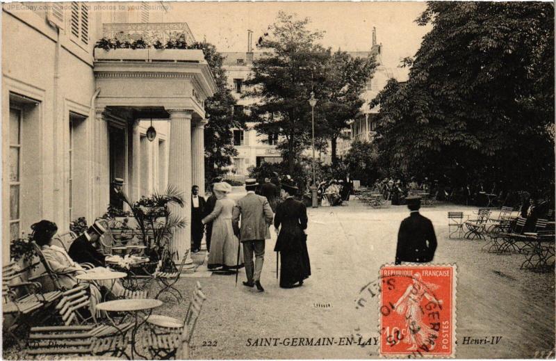 Carte postale ancienne St Germain Pavillon Henri Iv