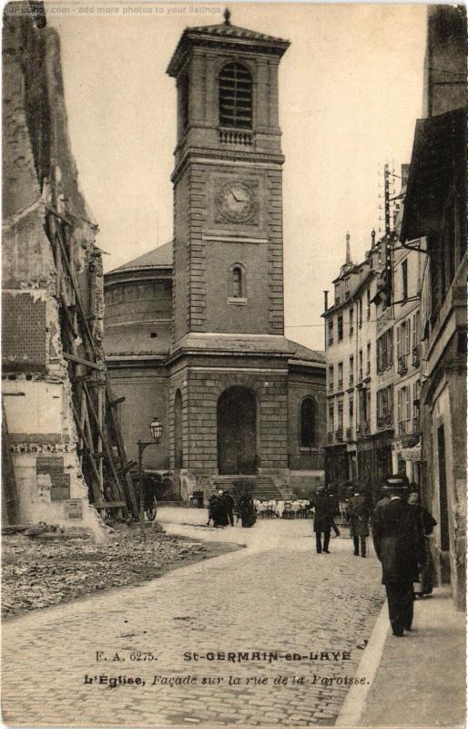Carte postale ancienne St Germain Eglise