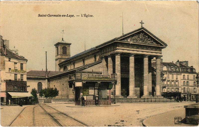 Carte postale ancienne St Germain Eglise