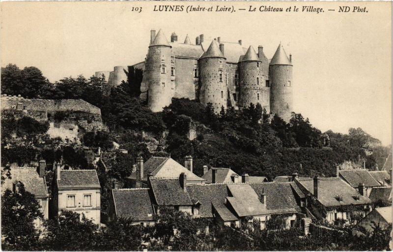 Carte postale ancienne Luynes le Chateau à Luynes
