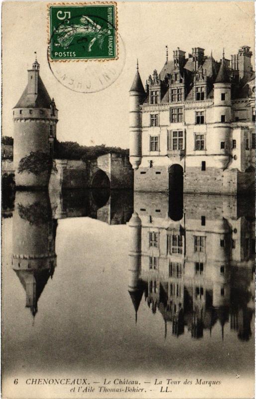 Carte postale ancienne Chenonceaux le Chateau à Chenonceaux