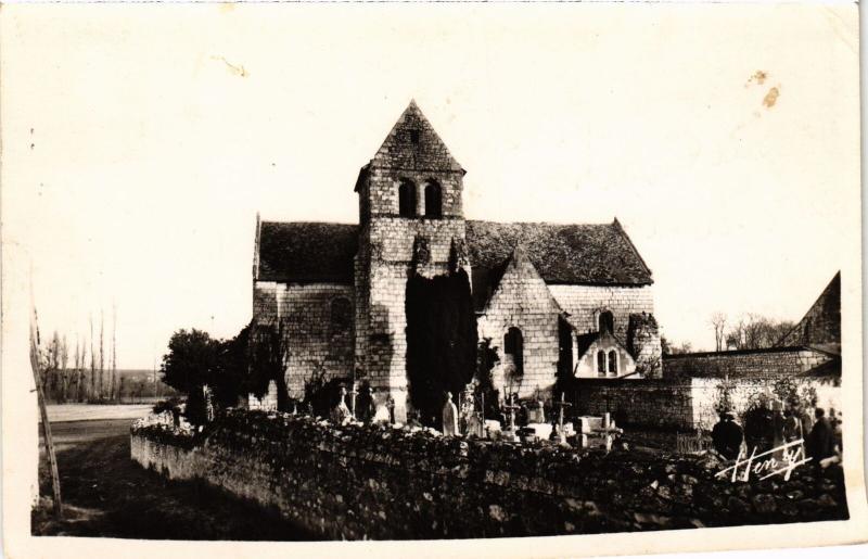 Carte postale ancienne Sazilly Eglise à Sazilly