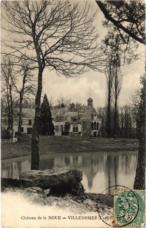 Carte postale ancienne Villedomer Chateau de la Noue
