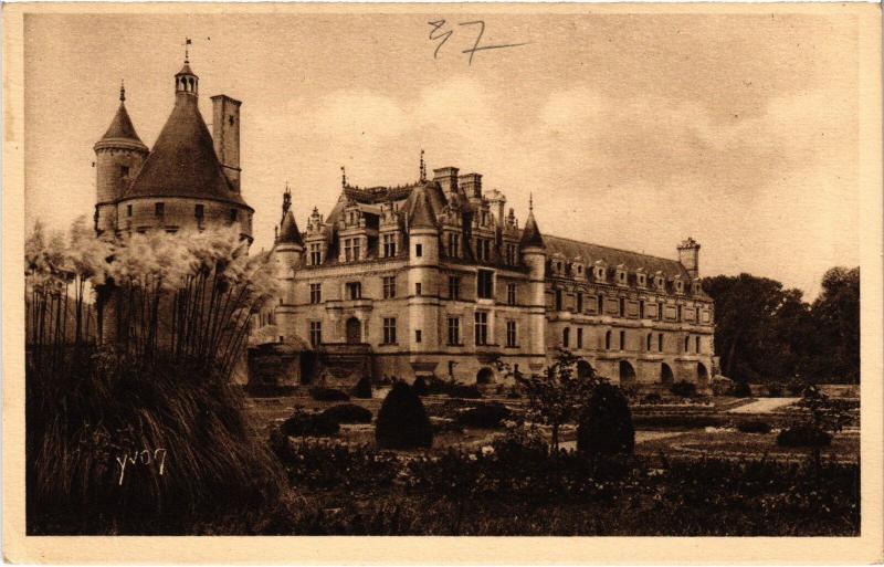 Carte postale ancienne Chenonceaux le Chateau à Chenonceaux
