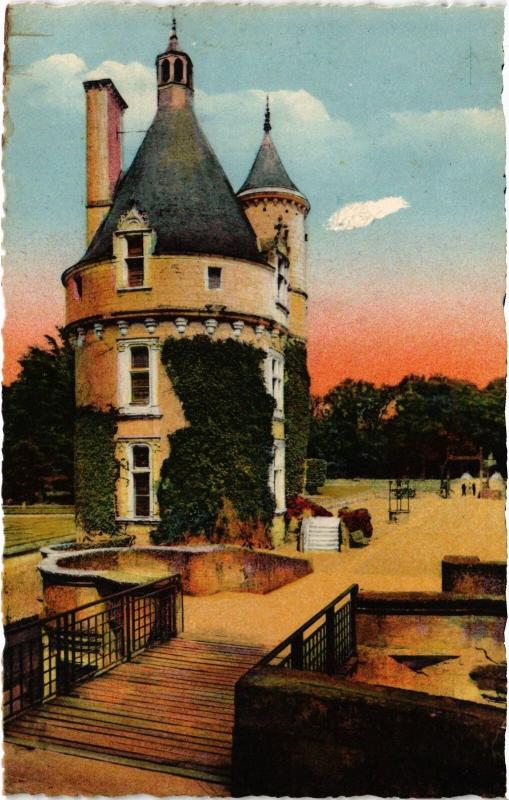 Carte postale ancienne Chenonceaux le Chateau à Chenonceaux
