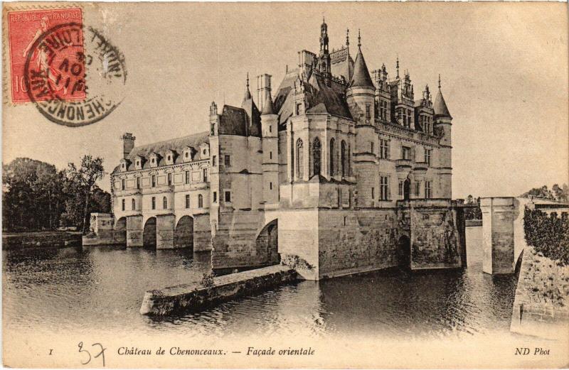 Carte postale ancienne Chenonceaux Chateau à Chenonceaux