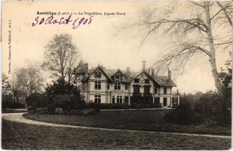 Carte postale ancienne Ambillou la Trigalliere à Ambillou