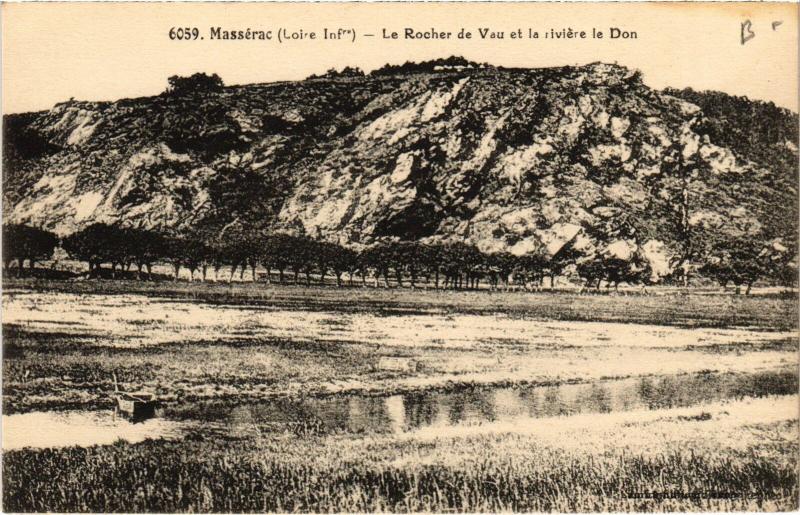 Carte postale ancienne Masserac le Rocher