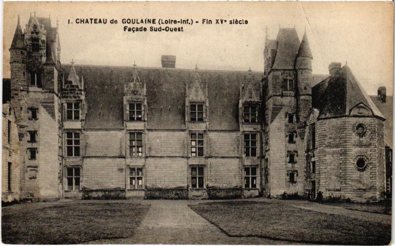 Carte postale ancienne Goulaine le Chateau