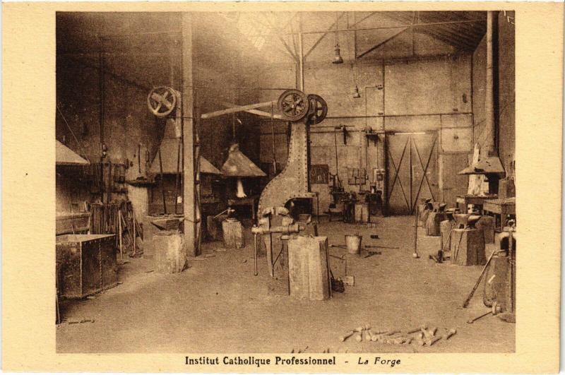 Carte postale ancienne Institut Catholique Professionnel la Forge