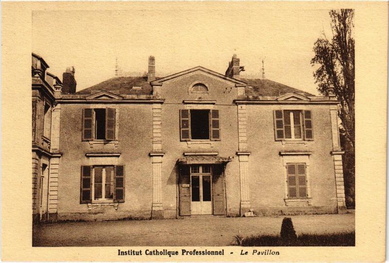Carte postale ancienne Institut Catholique Professionnel le Pavillon