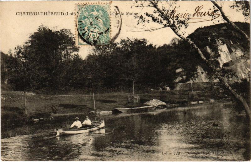 Carte postale ancienne Chateau Thebaud