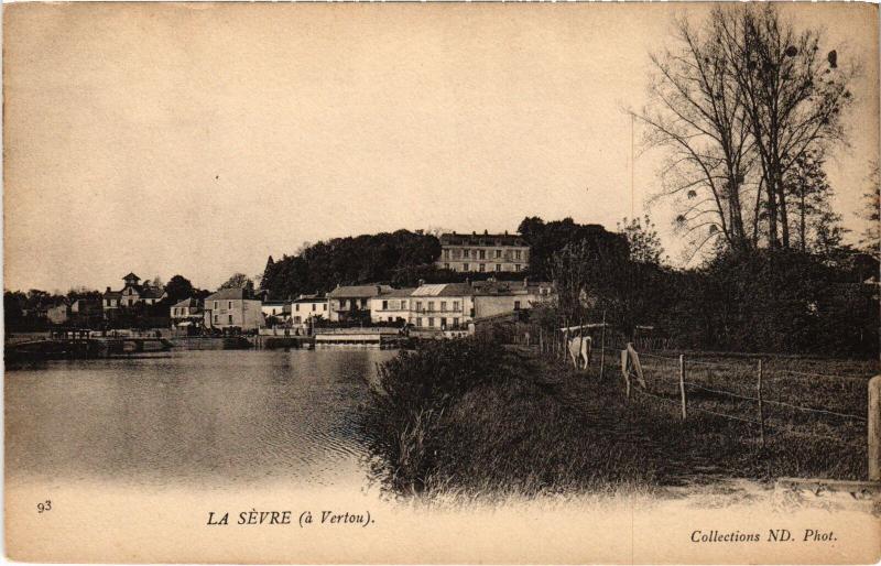 Carte postale ancienne La Sevre
