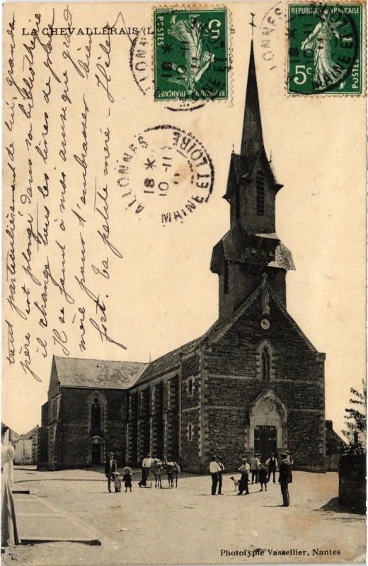 Carte postale ancienne La Chevadlerais Eglise