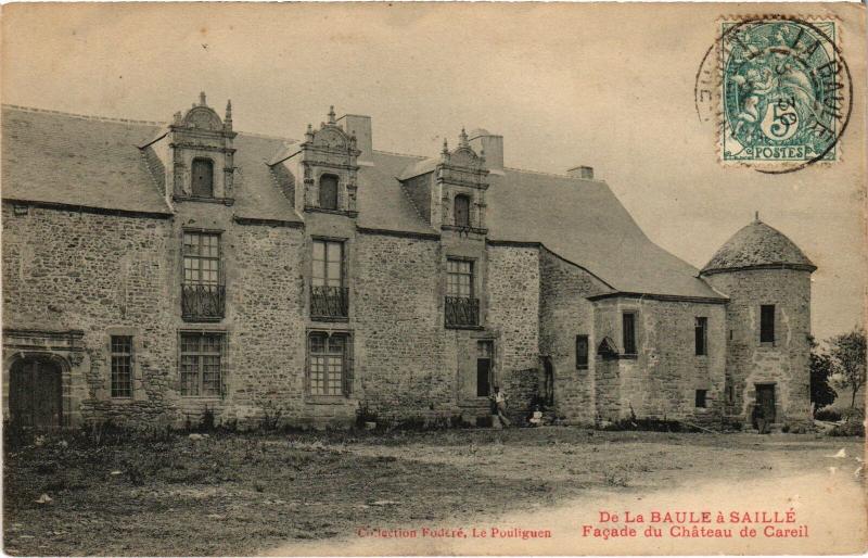 Carte postale ancienne La Baule Chateau de Careil