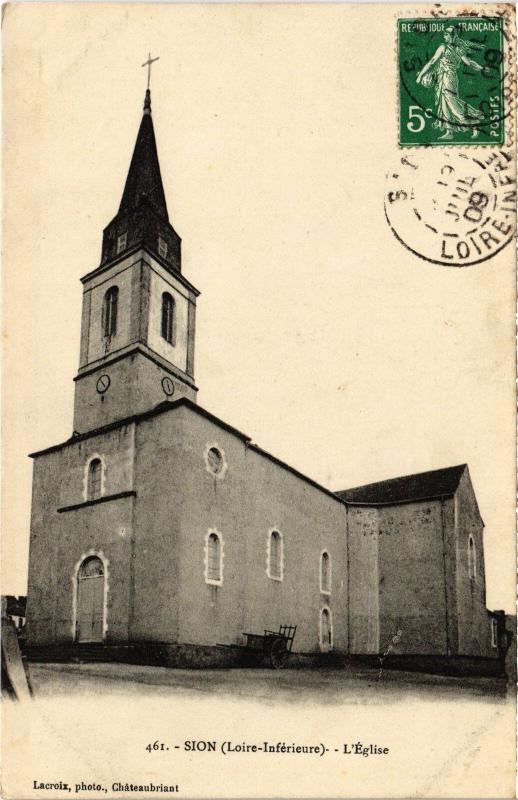 Carte postale ancienne Sion Eglise