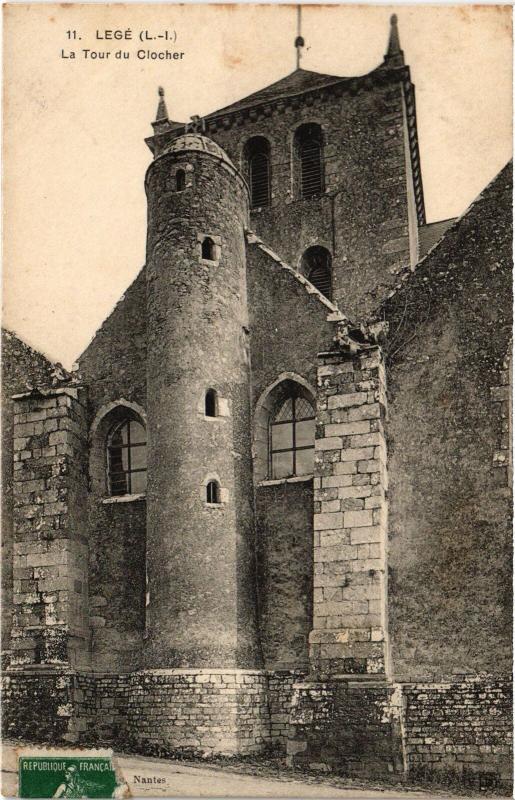 Carte postale ancienne Lege Tour du Clocher