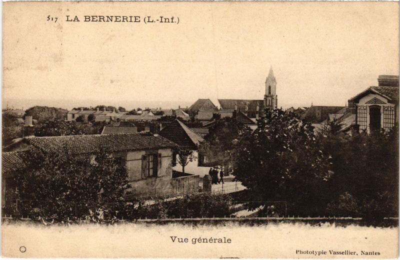 Carte postale ancienne La Bernerie vue generale