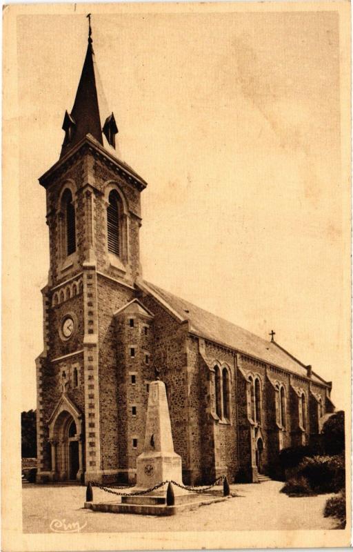 Carte postale ancienne Mesquer Eglise à Mesquer