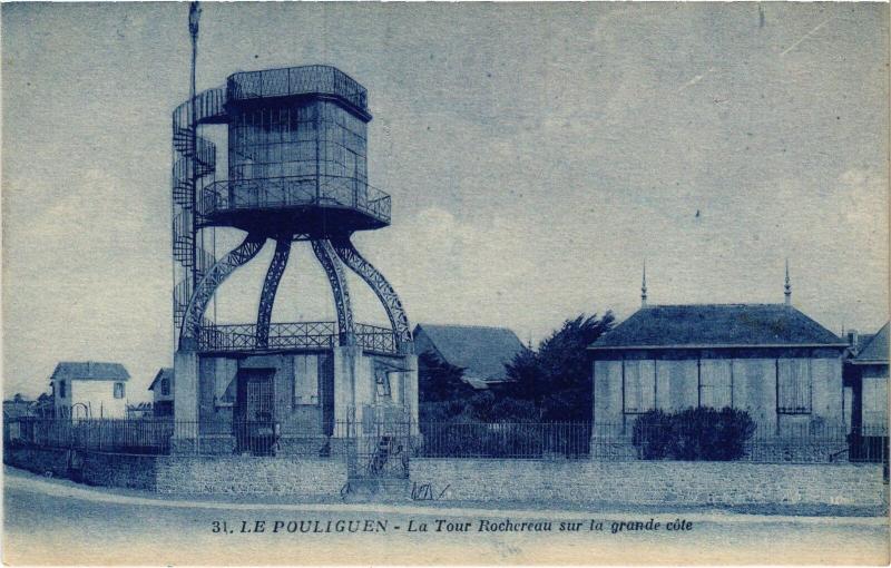 Carte postale ancienne Le Poliguen Tour Rochereau