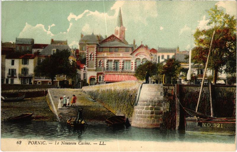 Carte postale ancienne Pornic le Casino à Pornic