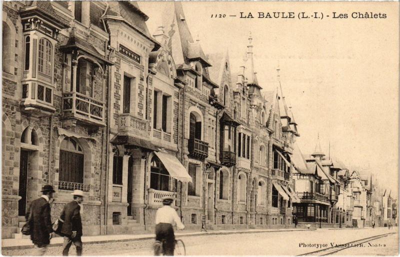 Carte postale ancienne La Baule les Chalets